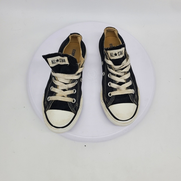 Converse Shoes 13 C Chuck Taylor All Star Lo Black White Canvas - Picture 7 of 11